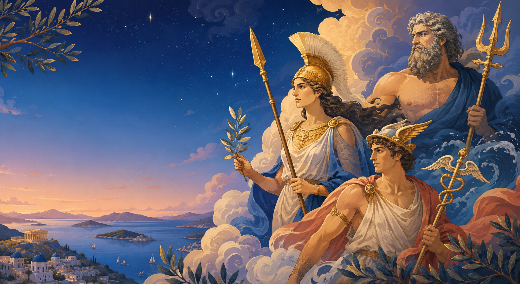 Myths, gods and heroes