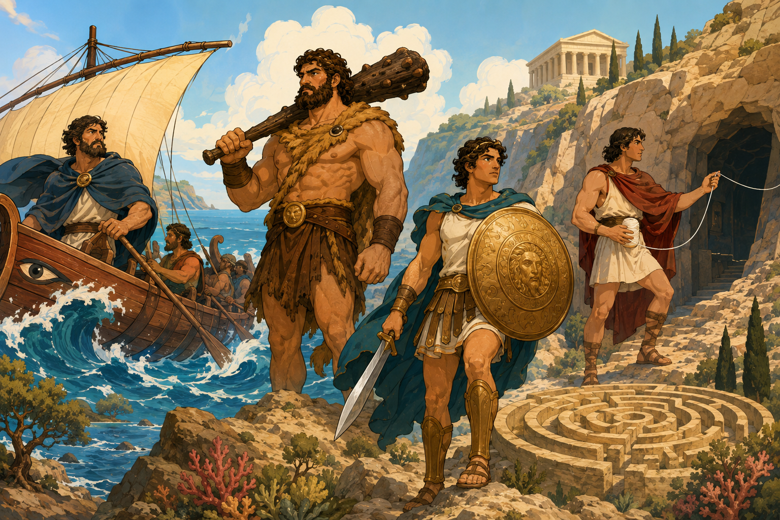 Eroi greci in viaggio